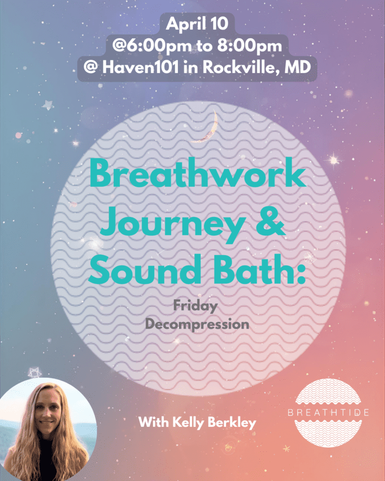 Breathwork Journey Sound Bath decompress from the week 1 768x960